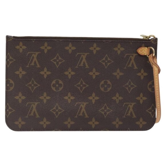 LOUIS VUITTON Monogram Neverfull MM Pouch Accessory Pouch LV Auth am8254 - Picture 2 of 16